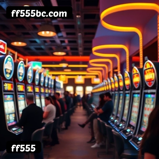Fluxo de download do app ff555 — referência visual