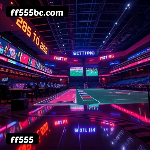 Apostas esportivas na ff555 — ilustração editorial