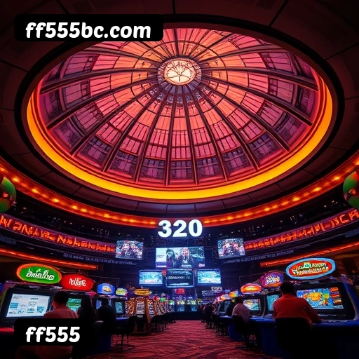 Material promocional do app ff555 — ilustração, não métricas auditadas nesta página